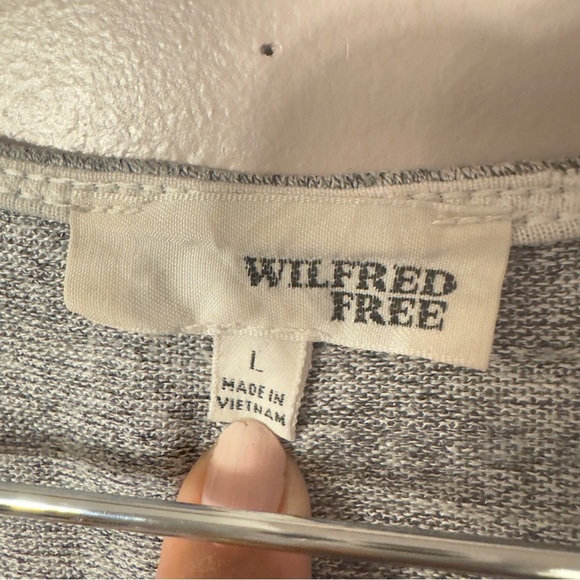 Aritzia Wilfred Free Lorelei Dress Gray Women Size L - Picture 5 of 7